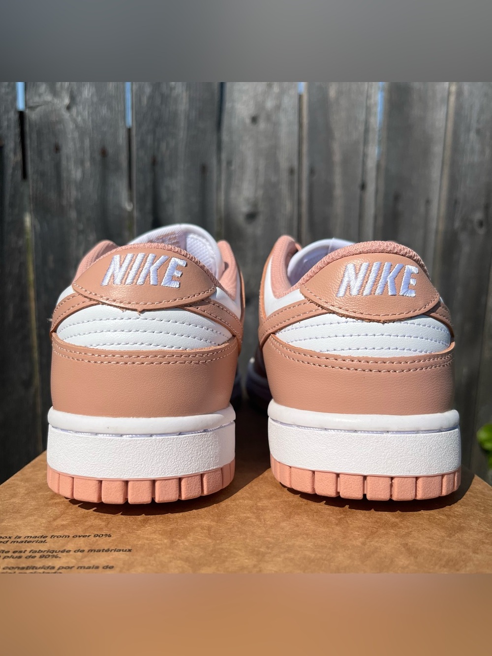 Nike dunk low rose size 8.5 - Picture 4 of 8